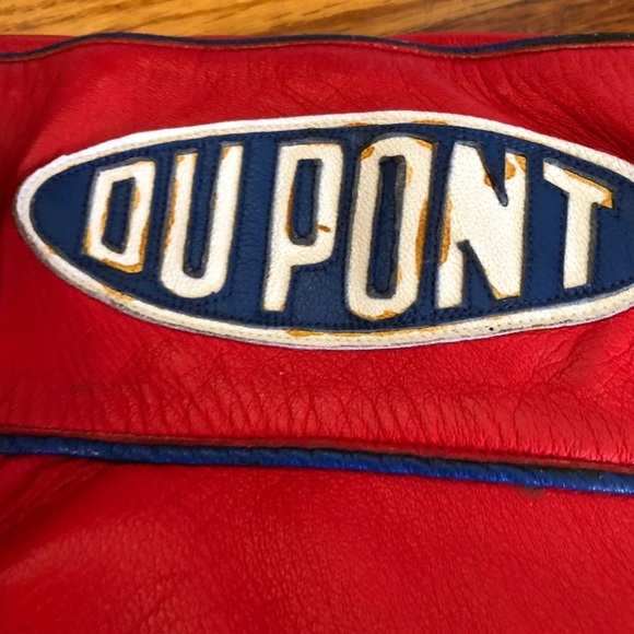 Jeff Hamilton Rainbow Racing NASCAR Leather Jacket - Picture 4 of 9